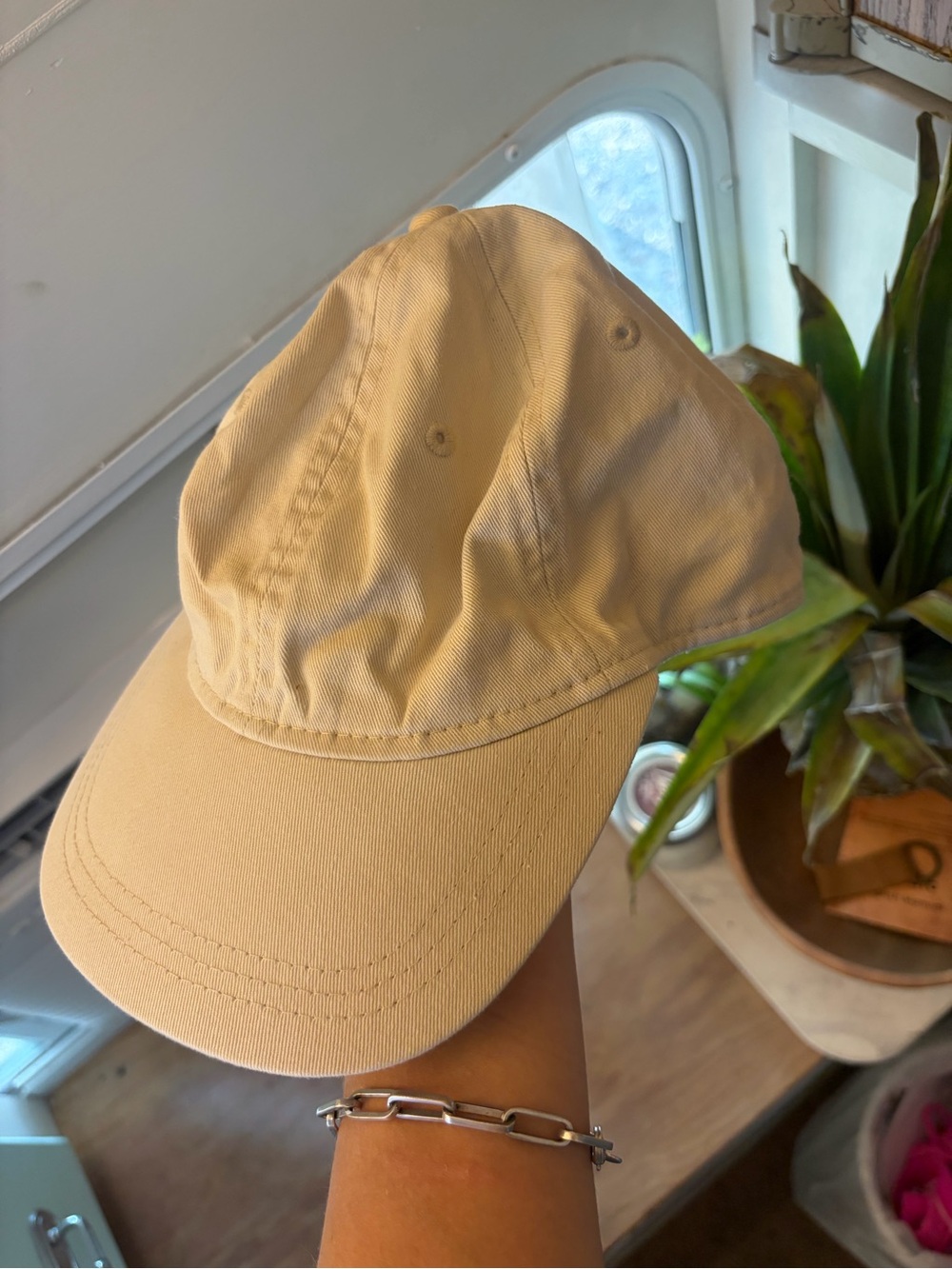 Women’s Beige Baseball Cap - Brand